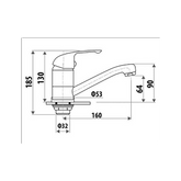 Linkware Helena Swivel Project Basin Mixer